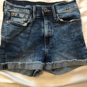Levi's High Rise Short Shorts